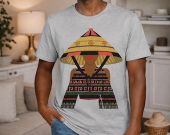 Fulani Girl Print T-Shirt: Softstyle African Graphic Tee