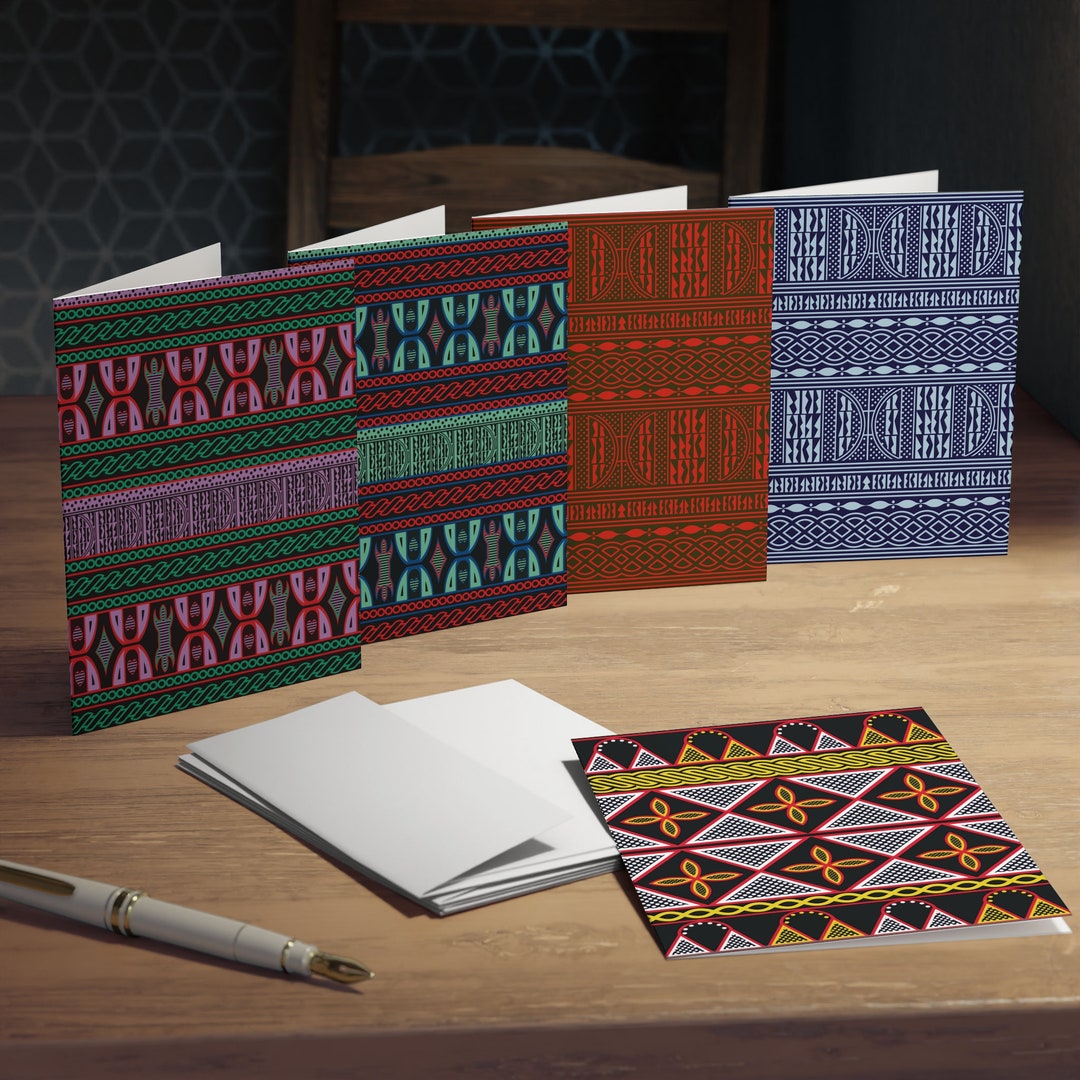 Le Pais Cards! Multi-design African Greeting Cards (5-pack) - Etsy