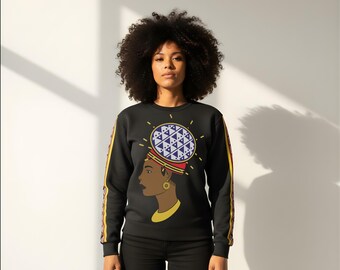 Bamenda Lady Sweatshirt: Unisex Scuba Pullover