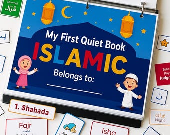 Islamic Busy Book Printable – Muslim Toddler Learning Activities (PDF)