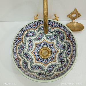 Ceramic Bathroom and Kitchen Sink - Handmade Pottery Vanity Basin - Farmhouse Countertop Sink -Ceramic Basin - Bathroom Décor - Etsy Deals