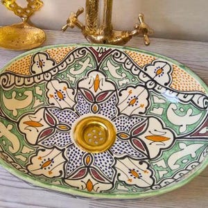 Ceramic bathroom sink-handmade sink-ceramic basin sink -ceramic vessel sink-countertop basin-bathroom decor-Pottery Handmade Sinks-farmhouse