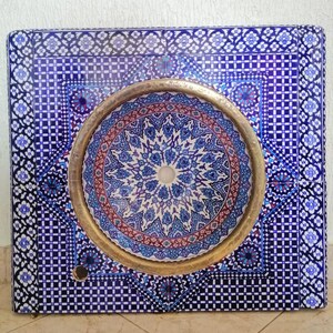 Niestandardowa marokańska umywalka ceramiczna, ręcznie robiona umywalka łazienkowa, umywalka stołowa, unikatowa umywalka łazienkowa, artystyczny design w stylu średniowiecza