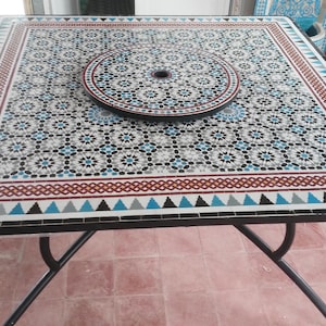 center tile for patio table umbrella Umbrella Patio Table Center Tile