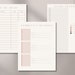 Digital Reading Journal, Canva Template, Book Review, Library Tracker ...
