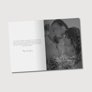 Wedding Magazine, 25+ Pages Wedding Magazine Template Canva, Wedding Magazine Program, Wedding Menu, Seating Chart, Magazine Template image 6