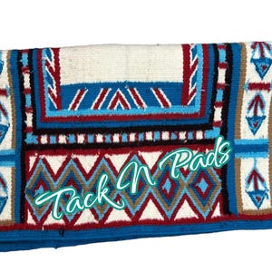 Western Show Ranch Pads - Handmade Ranch Pads - Wool Pads - Solid Custom pads - Ranch Pads - show pads