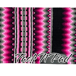 Western Show Saddle Pads - Handmade Show Pads - Wool Pads