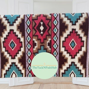 Western Show Ranch Pads - Handmade Ranch Pads - Wool Pads - Solid Custom pads - Ranch Pads - show pads