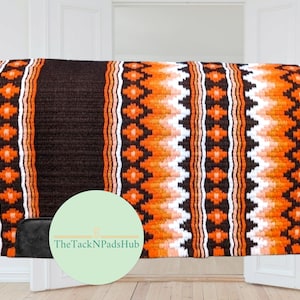 Western Show Saddle Pads - Handmade Show Pads - Wool Pads