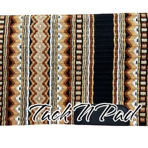 Western Show Saddle Pads - Handmade Show Pads - Wool Pads