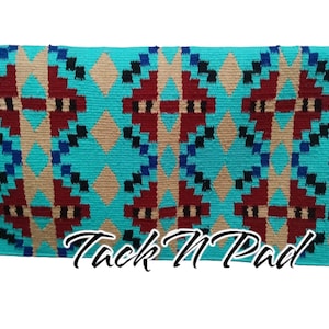 Western Show Ranch Pads - Handmade Ranch Pads - Wool Pads - Solid Custom pads - Ranch Pads - show pads