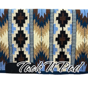 Western Show Ranch Pads - Handmade Ranch Pads - Wool Pads - Solid Custom pads - Ranch Pads - show pads