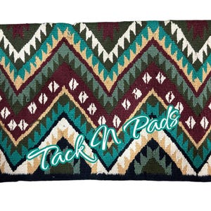 Western Show Ranch Pads - Handmade Ranch Pads - Wool Pads - Solid Custom pads - Ranch Pads - show pads
