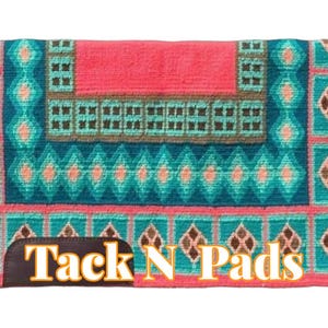 Western Show Ranch Pads - Handmade Ranch Pads - Wool Pads - Solid Custom pads - Ranch Pads - show pads
