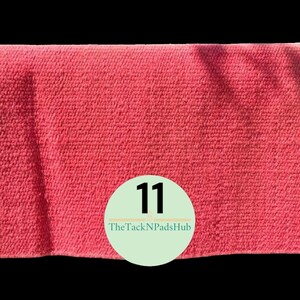 Western Show Saddle Pads - Handmade Show Pads - Wool Pads