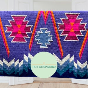 Western Show Ranch Pads - Handmade Ranch Pads - Wool Pads - Solid Custom pads - Ranch Pads - show pads