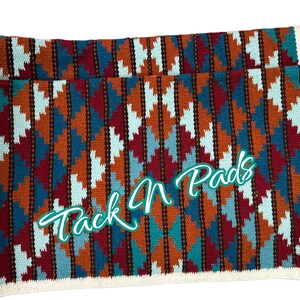 Western Show Ranch Pads - Handmade Ranch Pads - Wool Pads - Solid Custom pads - Ranch Pads - show pads