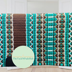 Western Show Saddle Pads - Handmade Show Pads - Wool Pads