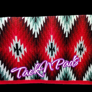 Western Show Ranch Pads - Handmade Ranch Pads - Wool Pads - Solid Custom pads - Ranch Pads - show pads