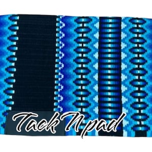 Western Show Saddle Pads - Handmade Show Pads - Wool Pads