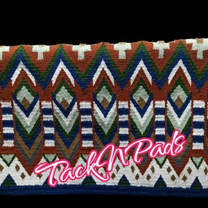 Western Show Ranch Pads - Handmade Ranch Pads - Wool Pads - Solid Custom pads - Ranch Pads - show pads