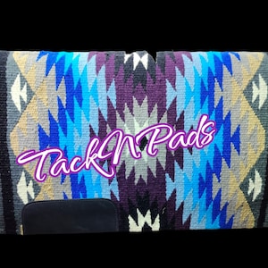 Western Show Ranch Pads - Handmade Ranch Pads - Wool Pads - Solid Custom pads - Ranch Pads - show pads
