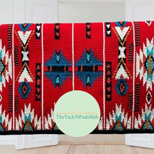 Western Show Ranch Pads - Handmade Ranch Pads - Wool Pads - Solid Custom pads - Ranch Pads - show pads