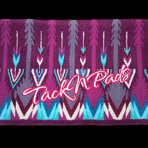 Western Show Ranch Pads - Handmade Ranch Pads - Wool Pads - Solid Custom pads - Ranch Pads - show pads