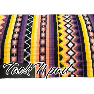Western Show Saddle Pads - Handmade Show Pads - Wool Pads