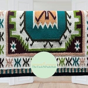 Western Show Ranch Pads - Handmade Ranch Pads - Wool Pads - Solid Custom pads - Ranch Pads - show pads