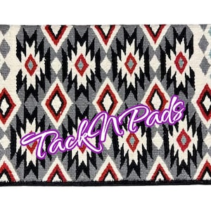 Western Show Ranch Pads - Handmade Ranch Pads - Wool Pads - Solid Custom pads - Ranch Pads - show pads