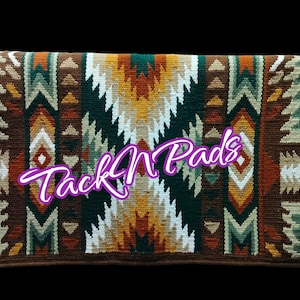 Western Show Ranch Pads - Handmade Ranch Pads - Wool Pads - Solid Custom pads - Ranch Pads - show pads