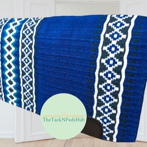 Western Show Saddle Pads - Handmade Show Pads - Wool Pads