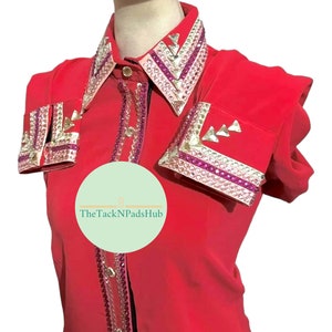 Western show shirts ,showmanship shirts, show shirts