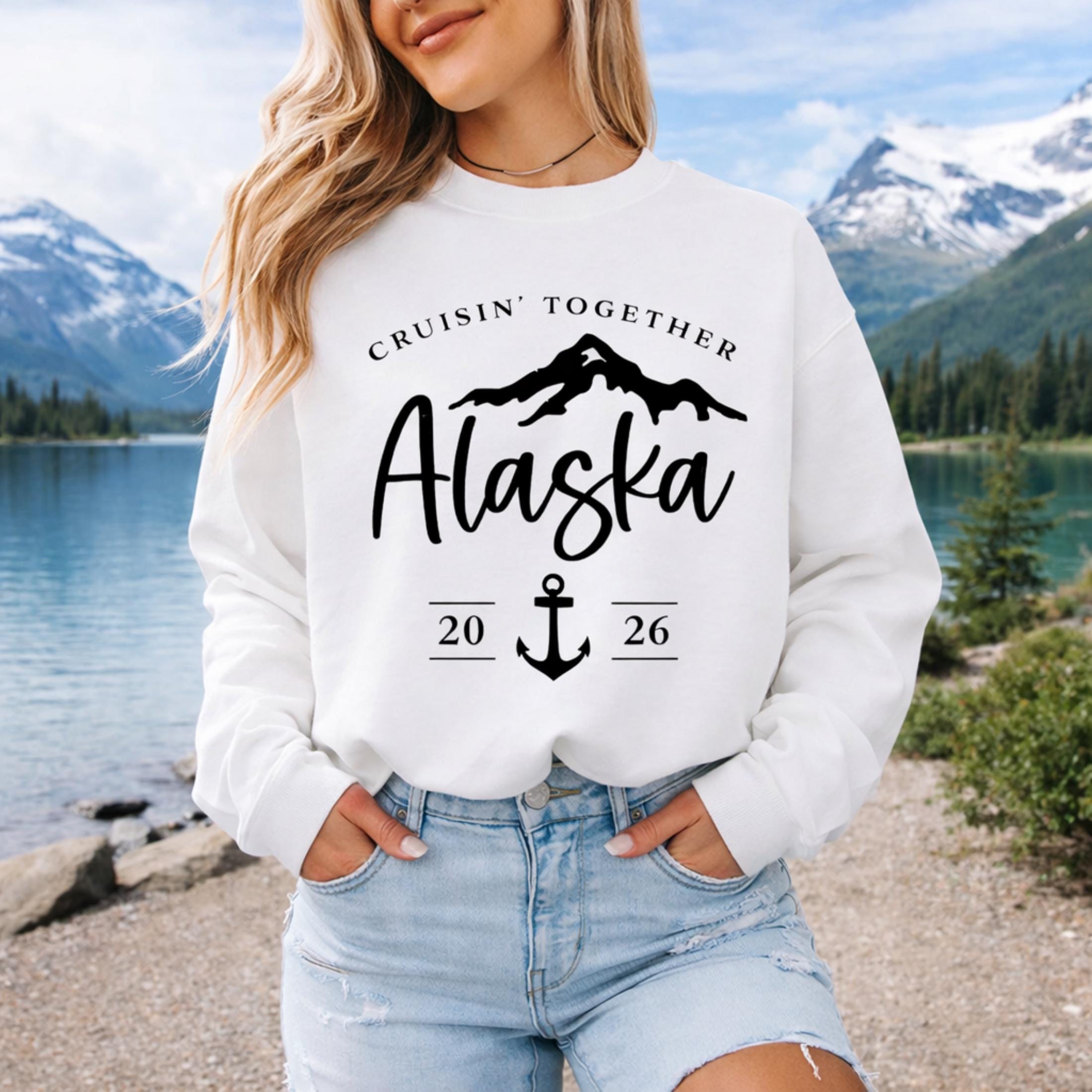Custom Alaska Cruise 2026 Shirt Sweatshirt, Alaska Bear Travel ...
