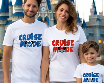 Disney Cruise Mode Shirt, Cruise Trip Sweatshirt, Family Trip Shirt, Family Vacation Matching Shirt, Disney Cruise Squad Shirt, Group Shirt
