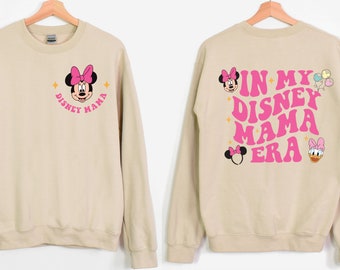In My Disney Mom Era Shirt, Minnie Mouse Mom Sweatshirt, Disney Mom Shirt, Disney Mama Shirt, Mothers Day Shirt, Minnie Mom T-shirt