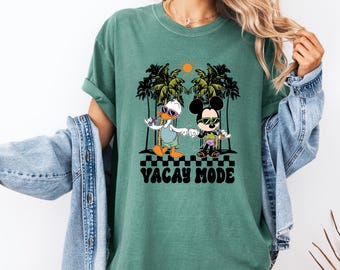 Comfort Colors® Minnie and Daisy Besties Shirt, Disney Best Friends Trip T-Shirt, Girls Trip T-shirt, Vacay Mode Tee, Disney Matching Shirts