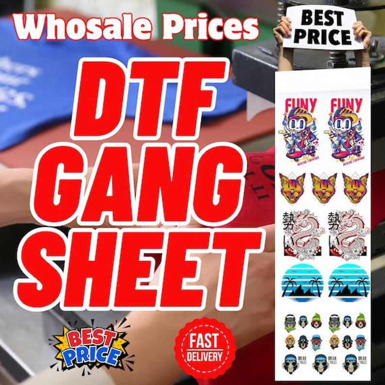 Custom Gang Sheet, Full Color DTF Transfers, Ready to Apply Heat Transfer, Express DTF Printing, Direct to Film Prints, Bulk DTF Sheets
Custom Gang Sheet
Direct to Film
DTF Transfer
DTF
Custom DTF
DTF Transfers
Gang Sheet
Ready to Press DTF
Heat Press Transfers
Digital Prints
Heat Press
gang sheet print
Ready to Press
