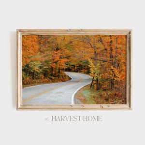 Einsame Straße durch Vermont Druck, Vermont Bäume Kunst, Herbst Fotografie, Bunte Bäume Poster, Vermont Wald Kunst, Neuengland Herbst Kunst