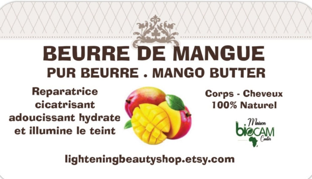 Beurre de mangue – SAHARIAN HOME