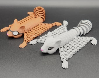 Cute Flexi Flying Squirrels - 3D Models