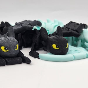 Flexi Toothless & Light Fury