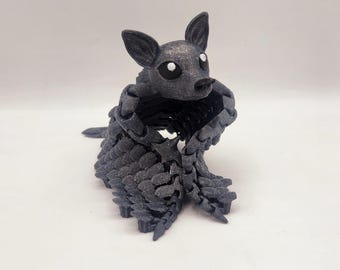 Cute Flexi Bat - 3D Model For 3D Printing