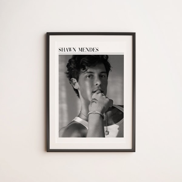 Shawn Mendes - Etsy