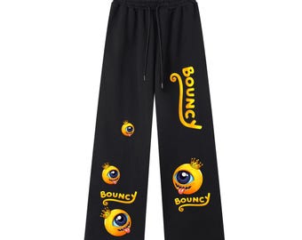 BOUNCY Straight-Leg Sweatpants