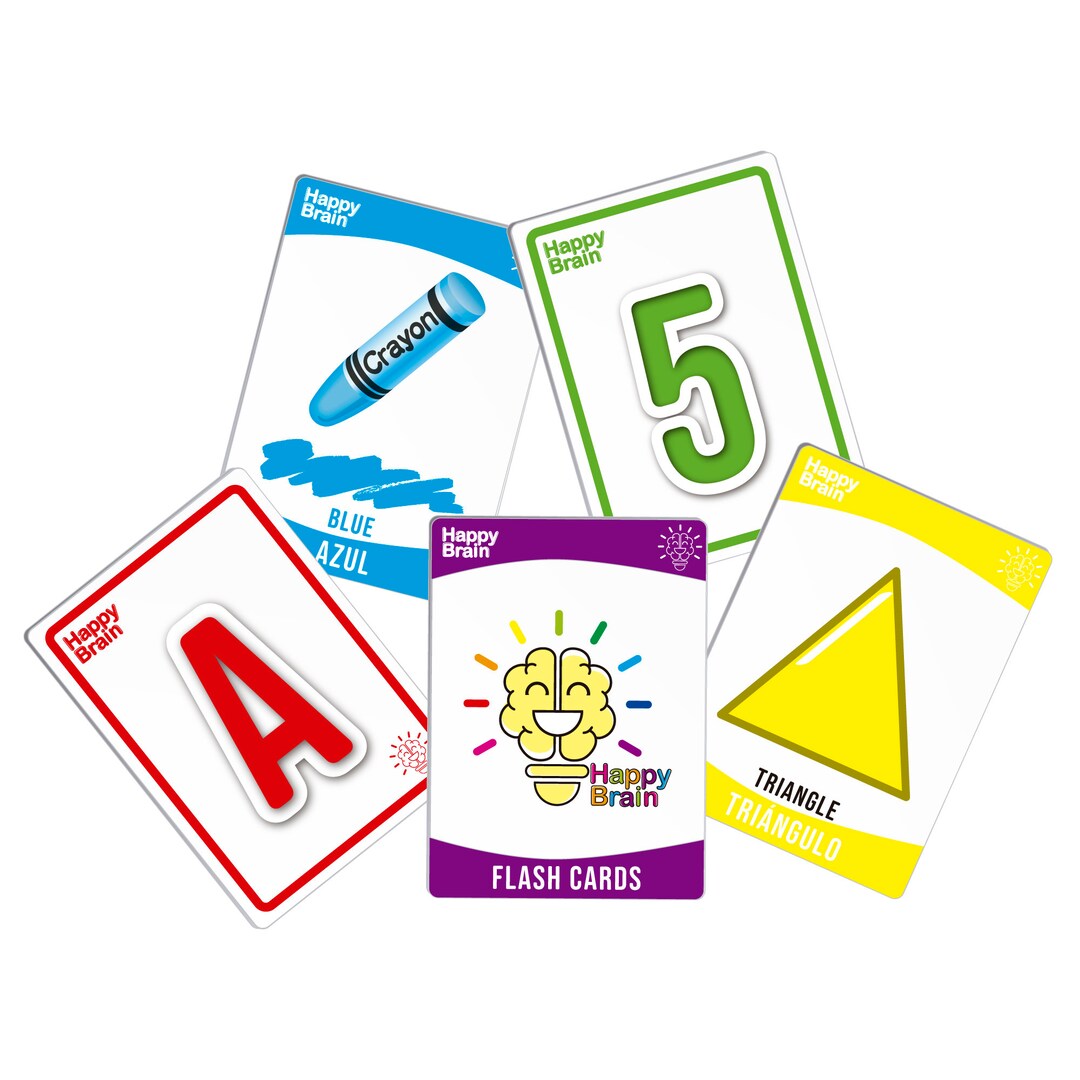 Basic Flashcards Basic Preschool Flashcards - Etsy