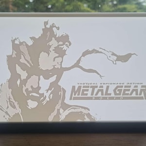 Metal Gear Solid Lithografie