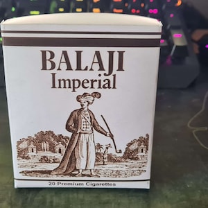 Stampa della scatola di sigarette Balaji Imperial da Alien 1979